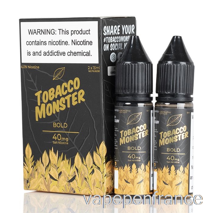 Gras - Sels De Monstre De Tabac - Stylo Vape 30 Ml 48 Mg